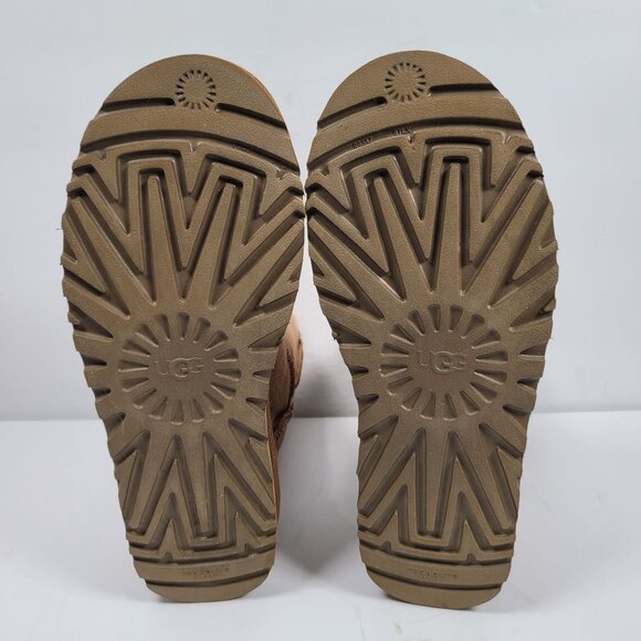 UGG Bailey Bow Corduroy Women's Brown Suede Boots S/N1094312 US Size 7 - Picture 10 of 12